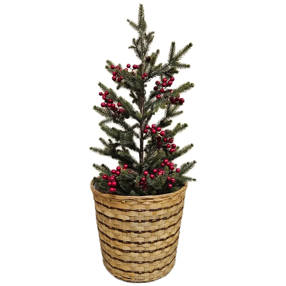Set of‎ 3 Woven Baskets Natural Bamboo Seagrass Storage/Waste Baskets Pot Covers
